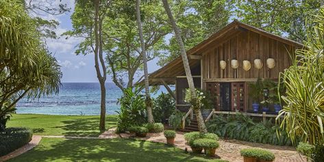 Oscar de la Renta’s Storied Dominican Republic Home Is Back—and Just as Elegant as Ever — Veranda Beach Bungalow, Dominican Republic, Bungalow, Paradise, Oscar De La Renta