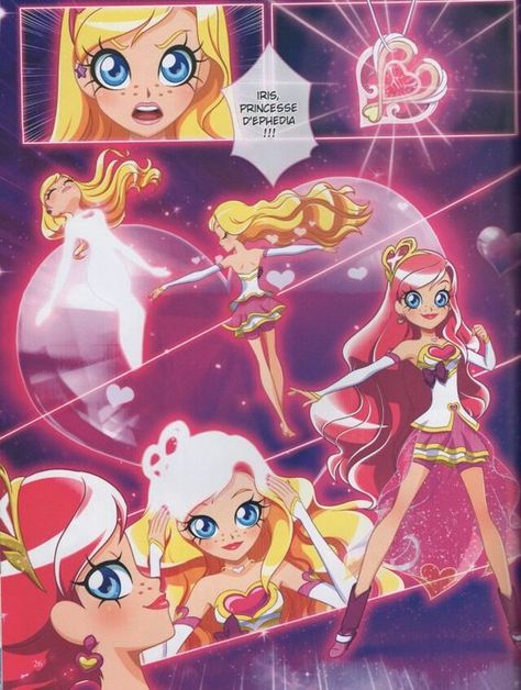 Transformation de iris Auriana Princess Of Volta, Comic Transformation, Iris Lolirock, Lolirock Oc, Crystal Phone Case, Arte Monster High, Glitter Force, Arte Fantasy, Animation Design