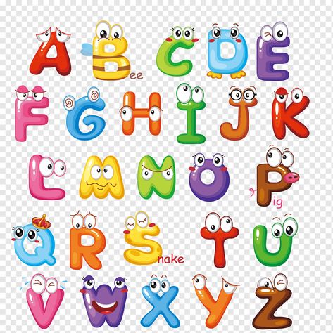 Alphabet With Animals, Easy Drawing Ideas For Beginners, Cute Fonts Alphabet, English Alphabet Letters, Fonts Handwriting Alphabet, Balloon Template, Balloon Words, Letter Icon, Animals Illustration