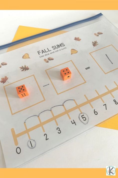 Number Line Activities, Addition Activity, Fall Addition, Homeschool Math Curriculum, Adding Activities, Line Math, Adding Numbers, Addition Activities, Subtraction Activities