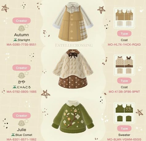 Animal Crossing Hair, Cottagecore Animal Crossing, Cottagecore Winter, Acnh Cottagecore, Animal Crossing Memes, Cottagecore Clothes, Fairycore Clothes, Animal Crossing Qr Codes Clothes, Qr Codes Animal Crossing