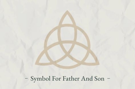 Viking Symbol For Father And Son Viking Love Symbol, Viking Symbol For Family, Symbols That Represent Family, Tattoos For Your Son, Father Son Tattoo, Symbol For Family Tattoo, Family Tattoos For Men, Nordic Symbols, Viking Tattoo Symbol