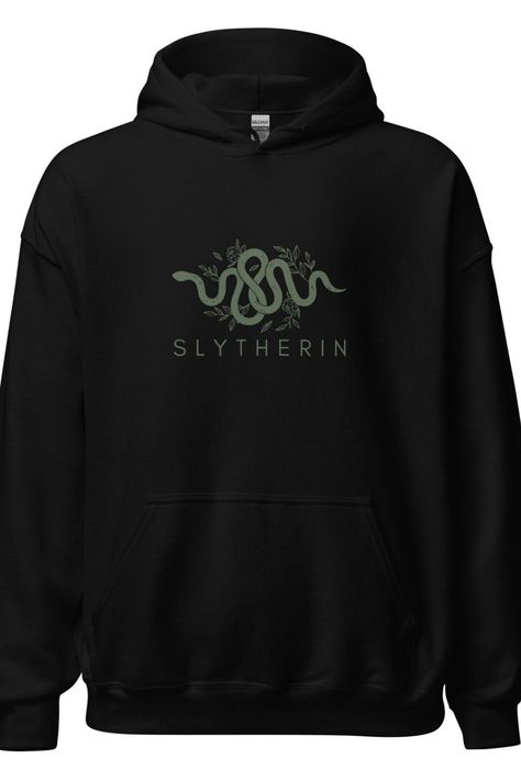 Slytherin Svg, Slytherin Hoodie, Harry Potter Hoodie, Slytherin Harry, Harry Potter Slytherin, Slytherin Harry Potter, Bookish Merch, Hogwarts Houses, Clothing Design