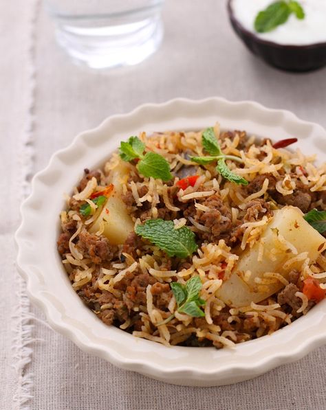 Image2 Keema Pulao, Desi Dinner, Healthy Platter, Veg Pulao, Desi Khana, Breakfast Yummy, Fun Dinner, Rice Varieties, Pulao Recipe