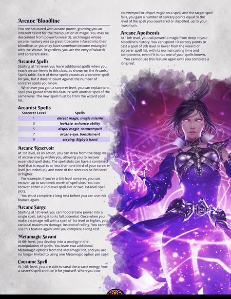 Dnd 5e Sorcerer Origin, Sorcerous Origin, Elemental Spells, Dnd Rules, Sorcerer Dnd, 5e Classes, Dnd Sorcerer, Dungeons And Dragons Races, D D Classes