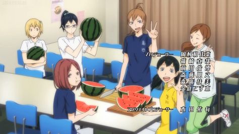 ALL THE LADY MANAGERS! Haikyuu Girls, Anime Demon Boy, Haikyuu Karasuno, Super Mario Art, Mario Art, Kageyama Tobio, Ghibli Art, Haikyuu Manga, Haikyuu Characters