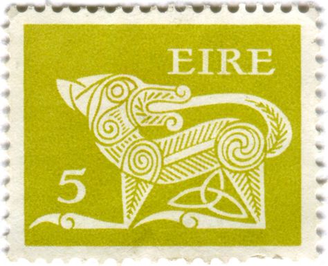 Ireland postage stamp Postage Stamp Design, Irish Eyes, Irish History, Vintage Postage Stamps, Irish Blessing, Irish Heritage, Vintage Postage, Post Stamp, Design Stamps