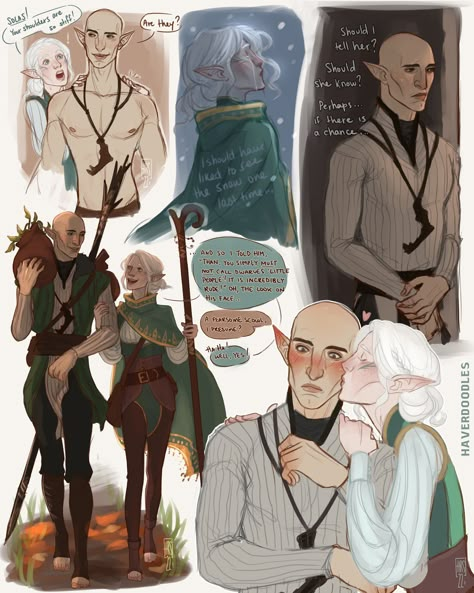 The Dread Wolf, Dragon Age Inquisition Solas, Dragon Age Comics, Dragon Age Solas, Da Inquisition, Dread Wolf, Solas Dragon Age, Wrong Answers Only, Dragon Age Memes