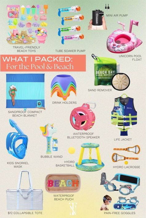 Packing the right beach essentials for your family is so important for vacation. The beach with toddlers or kids can feel like a lot but with these beach must haves, you can't go wrong. Between beach swim toys, beach toys and beach hacks, you will feel set up for the day. Tap to shop this post! Kids Beach Essentials, Beach Essentials For Toddlers, Beach Must Haves For Kids, Beach With Toddler, Beach Must Haves, Beach Travel Essentials, Beach With Kids, Beach Day Essentials, Swim Toys