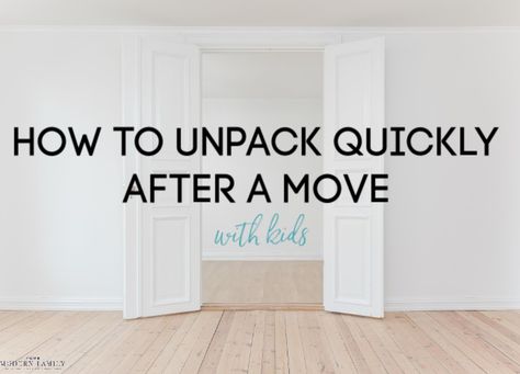 How To Unpack After Moving, Unpacking After Moving, Unpacking Tips, Moving Advice, Moving House Tips, Moving Hacks, Moving Hacks Packing, Moving Checklist, House Tips