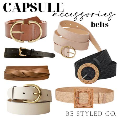 Belts For Women 2023, Fashion Belts 2023, Work Belts For Women, Must Have Belts For Women, Feminine Style Casual, Belts 2023, Work Belt, Belt Top, Capsule Outfits