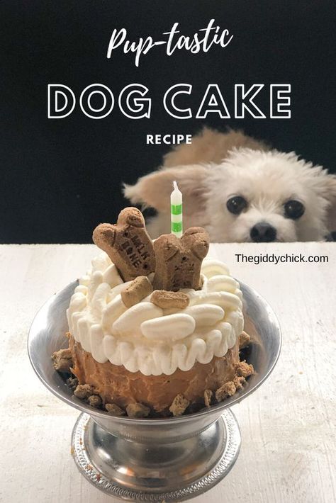 Doggie Cakes Birthdays, Puppy Cake Recipe Doggie Birthday, Dog Gotcha Day Cake, Dogs First Birthday Ideas Cake Recipes, Recipes For Dog Cakes, Dog And Human Cake Recipe, How To Bake Dog Cake, Dog Friendly Cupcakes Birthdays, Birthday Cake For Puppy