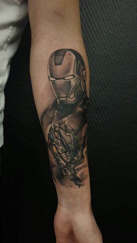 Marvel Tattoo Sleeve, Dc Tattoo, Iron Man Tattoo, Man Tattoo, Marvel Tattoos, Temecula California, Superhero Cosplay, Tattoo Sleeve, Skull Tattoo