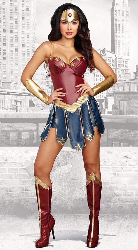 Smarter Shopping, Better Living! Aliexpress.com Wonder Woman Fancy Dress, Costume Women Halloween, Wonder Woman Accessories, Superhero Fancy Dress, Wonder Woman Superhero, Superhero Dress, Cheap Halloween Costumes, Justice League Wonder Woman, Wonder Woman Cosplay