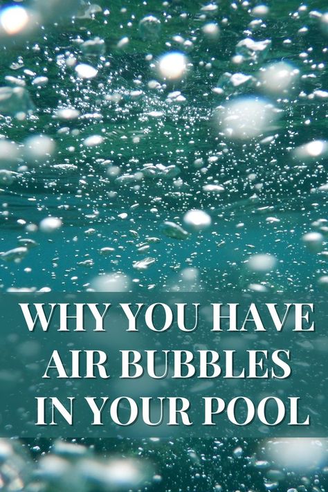 Swimming Pool Maintenance, Bubble Quotes, Swim Season, Plumbing Problems, Pool Noodles, Water Bubbles, Pool Maintenance, Pool Equipment, Inground Pools