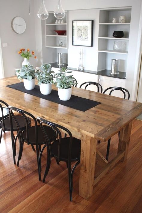 Dining Room Fixer Upper Dining Room, Dapur Rustic, Rustic Kitchen Tables, Coastal Dining Room, Natural Vibes, Farmhouse Dining Rooms Decor, Modern Farmhouse Dining Room, Farmhouse Dining Room Table, Coastal Dining