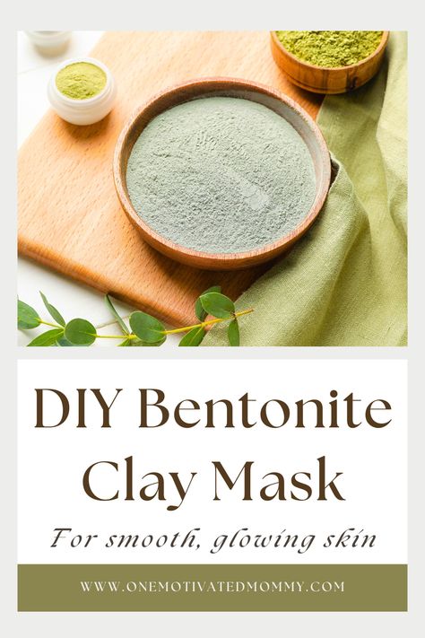 DIY Bentonite Clay Mask Diy Bentonite Clay Mask, Bentonite Clay Face Mask, Diy Clay Mask, Aztec Clay, Bentonite Clay Mask, Healing Clay, Homemade Mask, Face Soap, Clay Face Mask