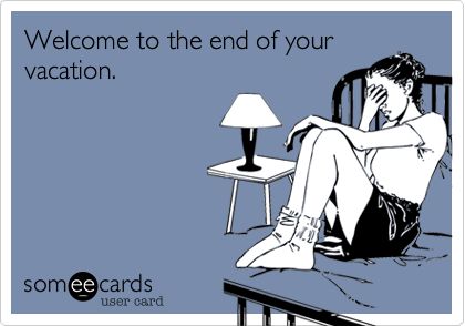 Welcome to the end of your vacation. End Of Vacation Quotes, Back To Work After Vacation, Vacation Quotes Funny, Vacation Meme, Ending Quotes, Funny Confessions, Vacation Humor, Birthday Wishes Messages, Vacation Quotes