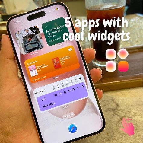 Transform your home screen into a productivity powerhouse with these five apps that have some of the coolest widgets! ✨ From habit tracking with Onrise to staying motivated with Flow’s Pomodoro timer and daily quotes, these widgets are more than just eye candy—they’re your secret weapon for staying on top of your goals. 📚 Add Pinterest to keep your favorite inspirations at your fingertips, Bear for quick access to your most important notes, and Apple Books to jump back into your reading journ... Ios Widgets, Pomodoro Timer, Staying Motivated, Habit Tracking, Productivity Apps, Iphone App Layout, App Layout, Apple Books, Iphone App