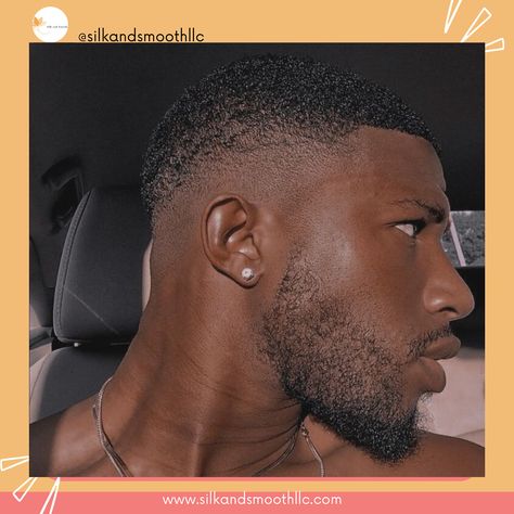 Black Man Haircut Fade, Faded Beard Styles, Black Men Beard Styles, Black Hair Cuts, Serum Vitamin C, Niacinamide Serum, Black Men Beards, Beard Fade, Black Men Haircuts