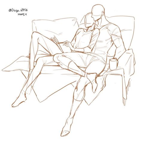 Couple Poses Drawing, Drawing Body Poses, Sketch Poses, Couple Poses Reference, Body Reference Drawing, Body Pose Drawing, Poses References, Figure Drawing Reference, Body Drawing