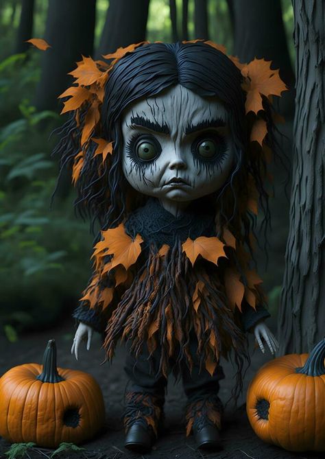 The scary ghost doll in the creepy forest, AI Generated Creepy Forest, Creepy Crafts, Ghost Doll, Scary Ghost, Free Vectors, Images Photos, Free Stock Photos, Art Dolls, Ghost