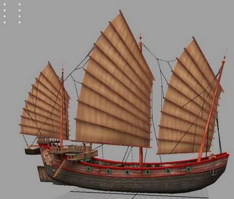 Chinese Junk Boats, Junk Ship, Junk Modelling, Chinese Boat, Junk Boat, Model Sailing Ships, Ship In Bottle, Wooden Sailboat, Historical Warriors