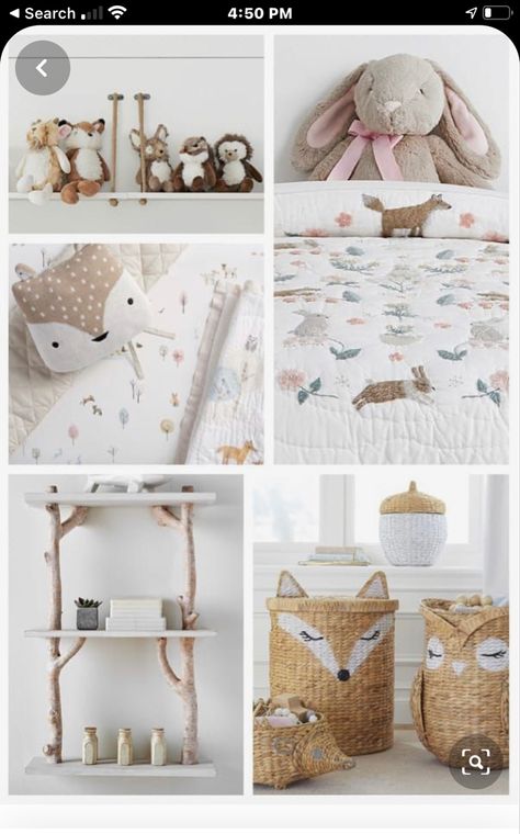 Woodland Animals Baby Shower Theme, Woodland Baby Room, Woodland Room, Woodland Nursery Girl, Animal Baby Shower Theme, Girl Nursery Themes, Animal Nursery Theme, Animals Baby Shower