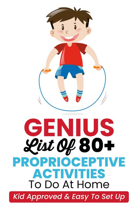 Proprioceptive Activities For Kids, Sensory Integration Activities, Proprioceptive Activities, Adapted Pe, Toddler Preschool Activities, Sensory Seeking, Proprioceptive Input, Sensory Seeker, Occupational Therapy Kids