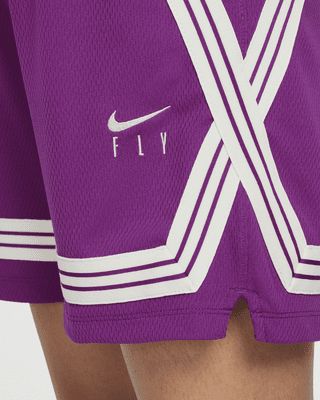 Play like you mean it in the Nike Dri-FIT Fly Crossover Shorts (Extended Size). They're cool, comfy and wick away sweat with each move. Hot tip: The elastic waistband easily folds over so you can step onto the court in the style you want. Shown: Viotech/Light Bone/Light Bone Style: DD9151-503 Crossover Shorts, Basketball Shorts Girls, Basketball Girls, Mean It, Basketball Shorts, The Court, Nike Dri Fit, Big Kids, Crossover