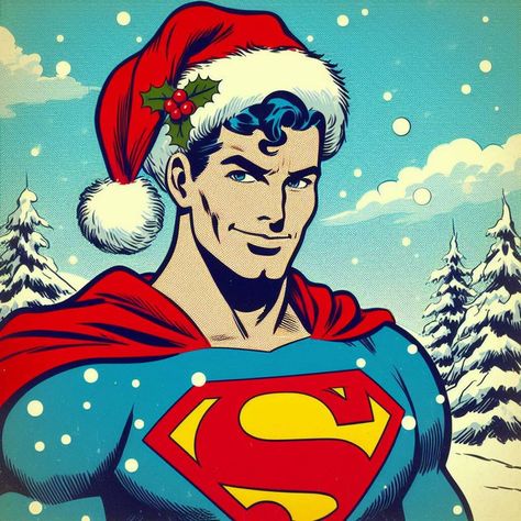 https://www.tumblr.com/sabrinacomics Superman Christmas, Christmas Marvel, Independent Comics, Marvel Christmas, Superman Wallpaper, Christmas Comics, Superman Comic, Super Man, Dc Comics Artwork