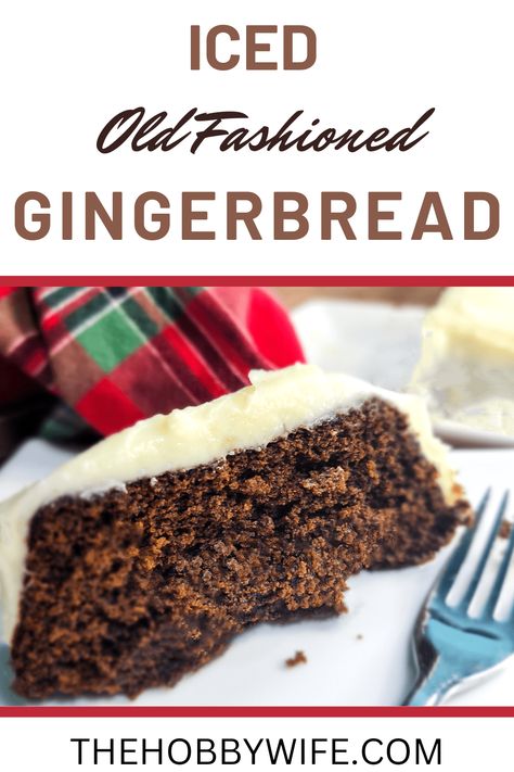 Old Fashioned Gingerbread Recipe, Caramel Popcorn Recipe Easy, Old Fashioned Gingerbread, Gingerbread Icing, Popcorn Recipes Caramel, Blackstrap Molasses, Eggnog Recipe, Gingerbread Recipe, Gingerbread Cake