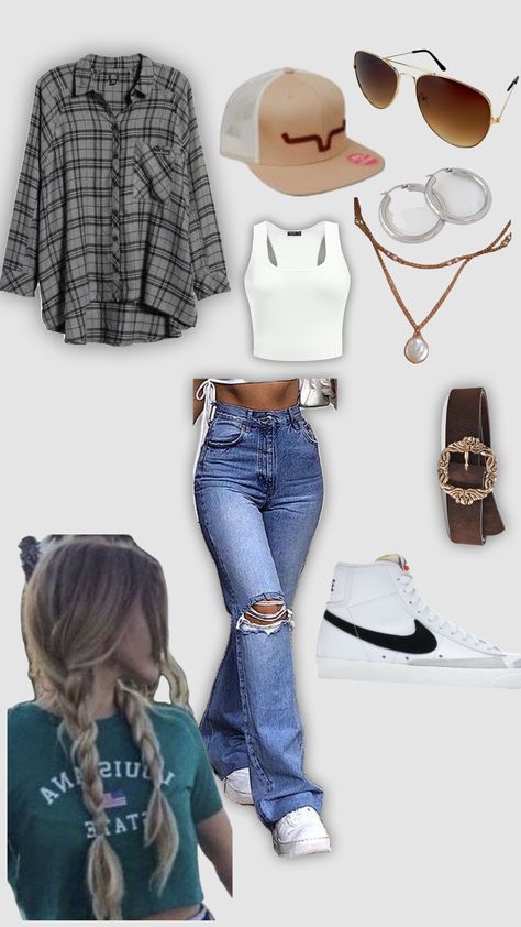 Fair Outfit Ideas Summer, County Fair Outfit Ideas, County Fair Outfit, Fair Outfit Ideas, Fair Outfit, Cute Cowgirl Outfits, Casual Country Outfits, Cowgirl Style Outfits, Outfit Ideas Summer