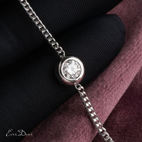 EverDear Memorial Diamond Bracelet (P3234) is a timeless keepsake, always keeping those you love close! 💫❣️ #memorialdiamond #memorialjewelery #cremationjewelry #bracelet #EverDear Cremation Jewelry, Diamond Bracelet, Bracelet, Quick Saves