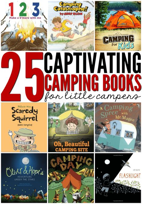 Camping Week, Scaredy Squirrel, Camping Preschool, Preschool Camping, Camping Theme Preschool, Classroom Camping, Storytime Themes, Camping Crafts For Kids, Camp Read