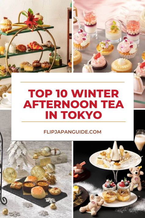 Nothing says luxurious or instagrammable like a gorgeous afternoon tea. Many hotel restaurants offer different seasonal afternoon teas all year round and winter is no different. In fact, winter is probably when these hotel restaurants go above and beyond to offer the most spectacular experience for you. Here are the top 10 luxurious winter afternoon tea in Tokyo for you to try out this year! Japanese Afternoon Tea, Winter Afternoon Tea, Tokyo In Winter, Afternoon Tea Stand, Christmas Afternoon Tea, Japanese Drinks, Afternoon Tea Set, Tokyo Restaurant, Imperial Hotel