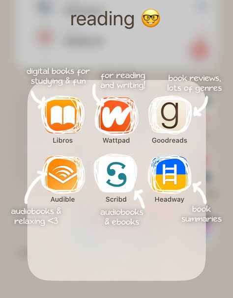 My Study Life App, Good Apps For Teens, App For Book Reading, Apps For Readers, Best App For Reading Books Free, Free Book Reading Apps, Apps You Need For School, Ipon Challenge For Students, Apps For Journaling