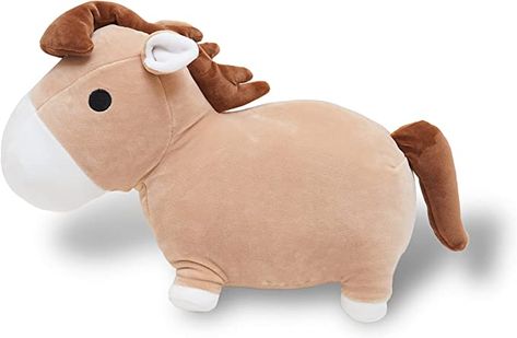 Hugs And Cuddles, Pony Horse, Brown Horse, Teddy Bear Stuffed Animal, Kawaii Plushies, Unicorn Plush, Gift For Boys, Cute Toys, Cute Plush