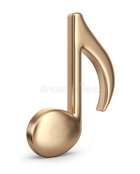 Golden music note. 3D Icon. On white background #Sponsored , #paid, #PAID, #music, #white, #background, #note Music Note Illustration, Music 3d Icon, Golden Music, Background Note, Music Backgrounds, 3d Icons, Music Note, Background Illustration, Presentation Template