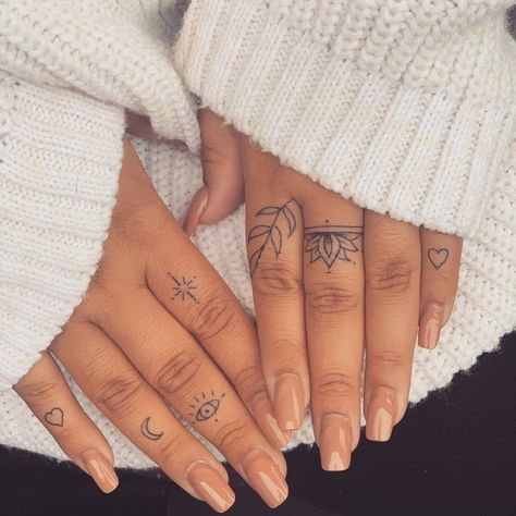 20+ Finger Tattoo Ideas With Their Meanings | Girl finger tattoos, Small hand tattoos, Hand and finger tattoos Tattoos On Hands For Women Simple, Finger Tats Women, Cute Simple Finger Tattoos For Women, Womens Small Hand Tattoos, Hand Tattoos For Women Delicate, Hand Tattoos Women Aesthetic, Elegant Finger Tattoos For Women, Henna Tattoo Designs Fingers Simple, Index Finger Tattoo For Women