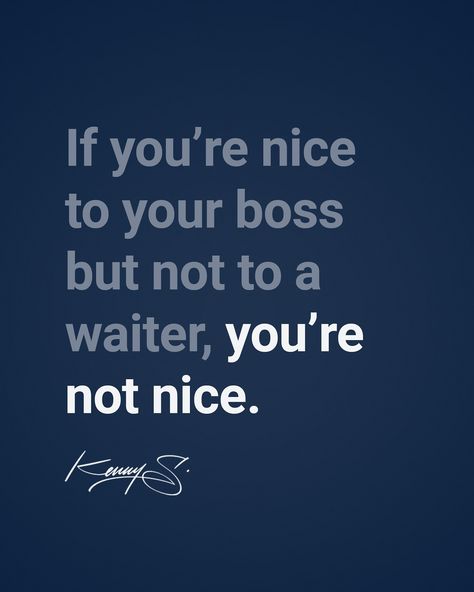 There is no such thing as selective kindness. You’re kind or you’re not. How we treat people says a lot about us. Especially people from whom we will not benefit. The quote highlights the importance of genuine kindness. True kindness is not selective or based on someone’s status or what they can do for you. If you’re only nice to those in power, it’s not kindness—it’s self-interest. Remember, how you treat those who can do nothing for you says more about your character than anything e... About Your Character, Do Nothing, Treat People, Your Character, Say More, About Us, Branding Design, Highlights, Branding