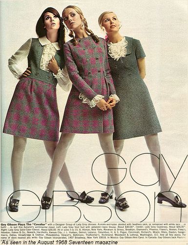 1968 May Gay Gibson - Colleen Corby Cay Sanderson Sally Gates Colleen Corby, Fashion 60s, 60’s Fashion, 1960 Fashion, 60s 70s Fashion, Fashion 70s, 60s And 70s Fashion, Fashion 1960s, Seventies Fashion