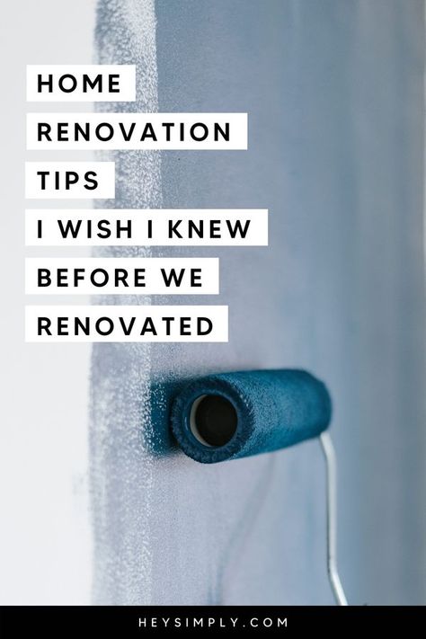 Home Renovation, Tips Renovation Tips And Tricks, House Renovation Tips, Home Renovation Tips, Renovation Must Haves, Diy Projects To Increase Home Value, Renovating Old Homes, Home Renovation Diy, Diy Home Renovations, Old Home Renovation