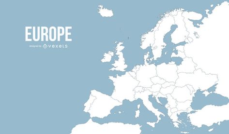 Europe map illustration #AD , #ad, #AD, #illustration, #map, #Europe Aesthetic Map Of Europe, Map Europe Illustration, Europe Graphic Design, Europe Map Aesthetic, Illustration Map, Maps Aesthetic, Map Of Europe, European Map, Brochure Design Layout