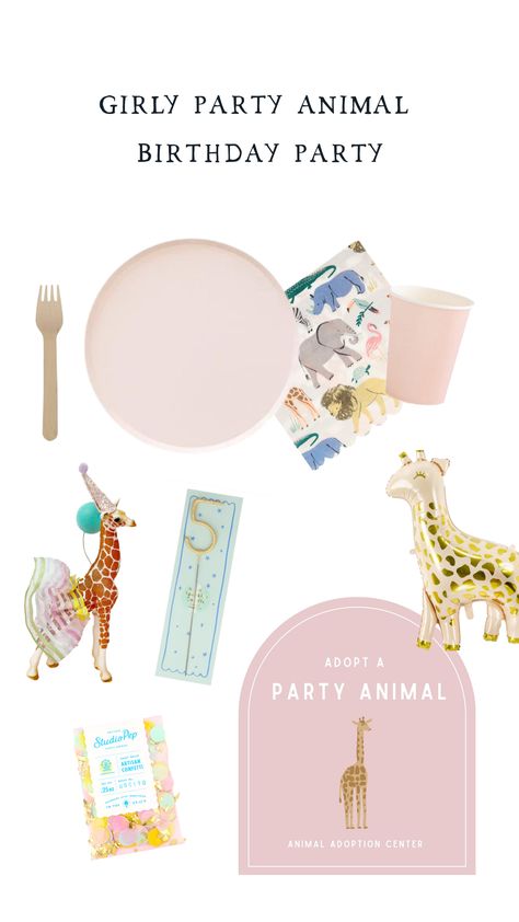 Kid’s birthday parties are so fun but A LOT to plan, am I right? If you are looking for some inspiration for birthday party decor, you are in the right place. You will love this girly spin on this Party Animal birthday theme for kids. Girly Animal Birthday Party, Two Safari Birthday, Two Wild Pastel Party, Party Animal Birthday Theme Table Decor, Pastel Animal Theme Party, Girly Animal Party, Party Animal Themed Birthday Party, Pink Zoo Birthday Party, Birthday Theme Birthday Party