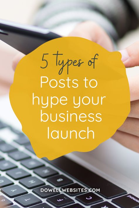 Wondering what to post about when you're setting up your business? Here are 5 types of posts that you can use on social media to build hype for your launch. Announcing Business On Social Media, How To Post About Your Business, Business Launching Announcement, Launch Business Social Media, New Business Announcement Post, Website Launch Social Media Posts, Business Introduction Social Media Post, Social Media Launch Post, Product Launch Ideas Social Media