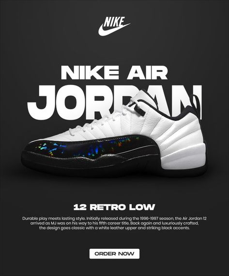 Nike Shoes Social Media Banner Design Template Shoes Banner Design, Shoes Banner, Social Media Banner Design, Shoe Advertising, Custom Sneakers Diy, Shoe Poster, Sneaker Posters, Furniture Design Sketches, Shoes Ads