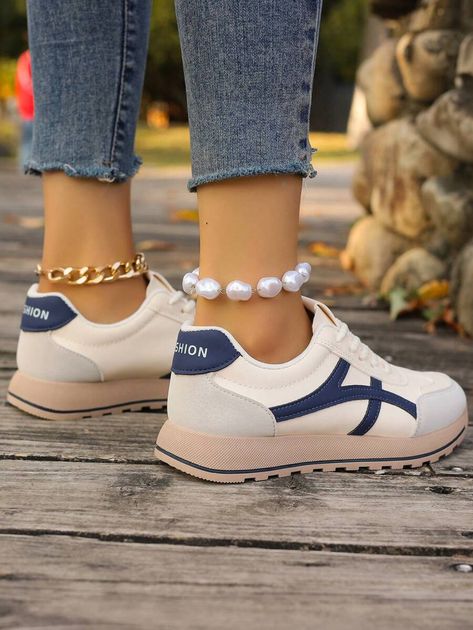 2023 New Arrival Women's De Safety Shoes, Casual Sport Sneakers With Thick Soles, White Color Shoes Women Outfit, Women Flats, Casual Sport, Women Outfit, Safety Shoes, Sport Sneakers, Shoes Casual, Shoes Women, Womens Flats