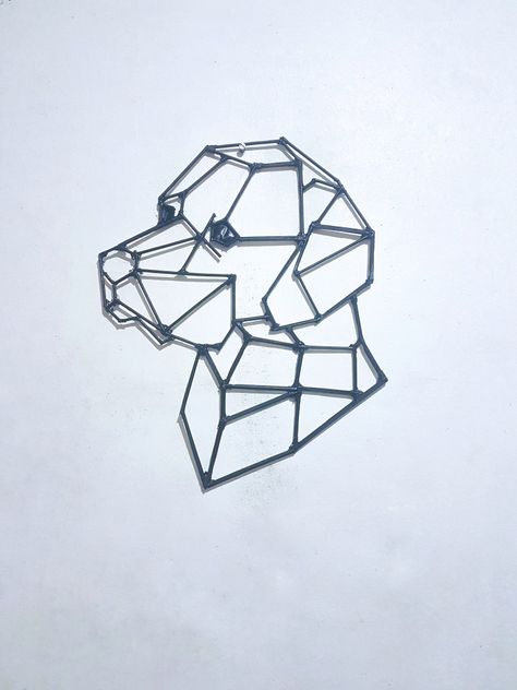 Disney Swag, Geometric Dog, 3d Pen, Wood Mosaic, Minecraft Tutorial, Geometric Animals, Geometric Wall Art, Pyrography, String Art