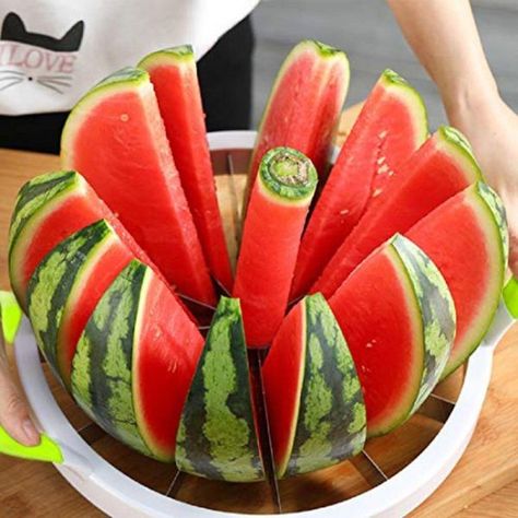 Pineapple Slicer, Apple Slicer, Watermelon Slicer, Lemon Kitchen Decor, Lemon Kitchen, Cut Watermelon, Cool Kitchen Gadgets, Summer Essential, Honeydew